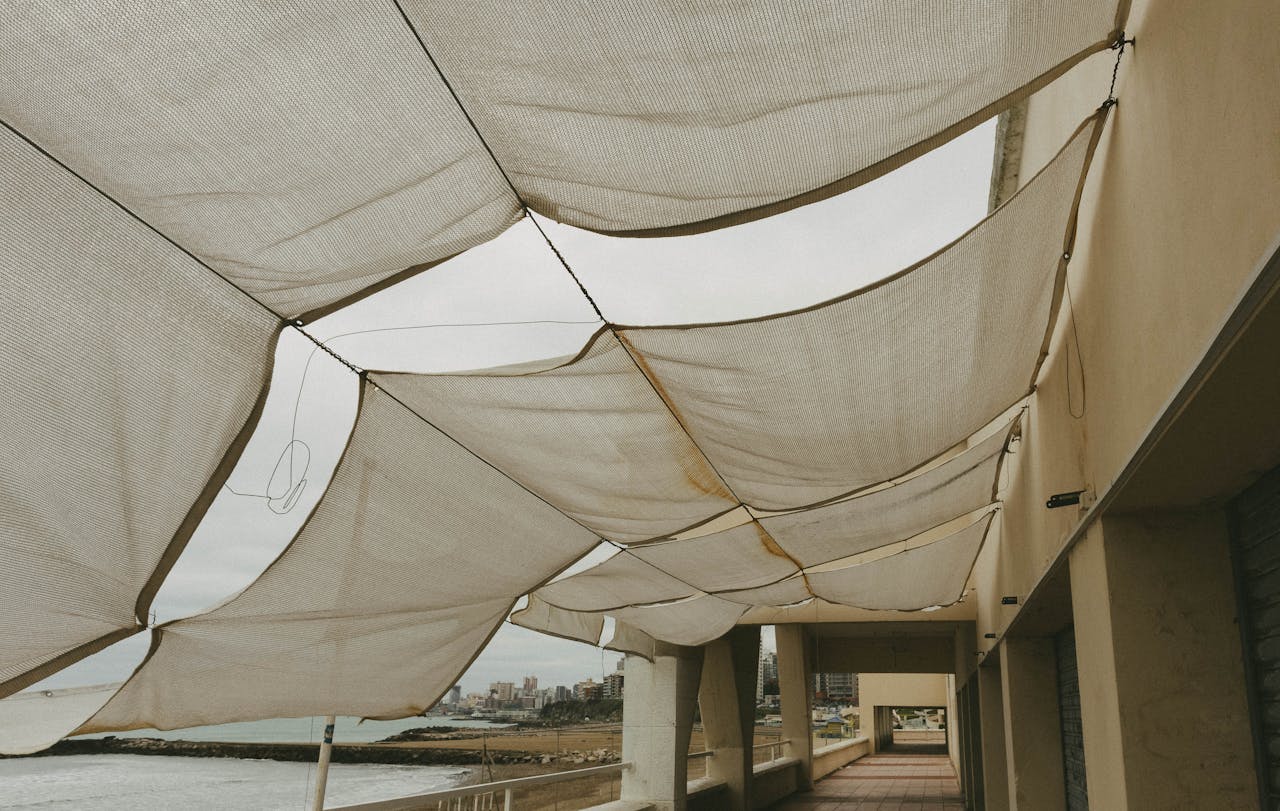 hero-img-01 View of a weathered canopy by the seaside in Mar del Plata, Argentina.